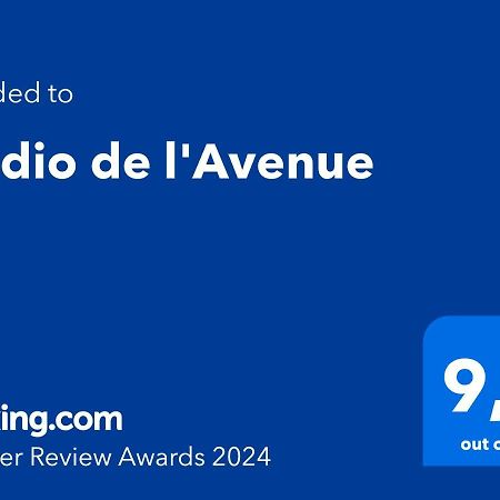 Studio De L'Avenue Spa Eksteriør billede